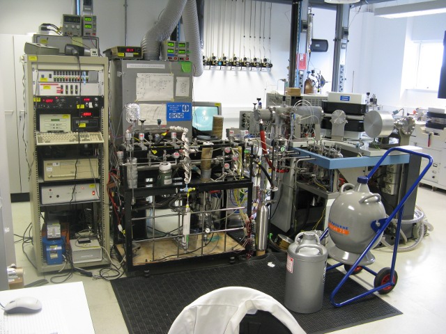 OU oxygen isotope laboratory.